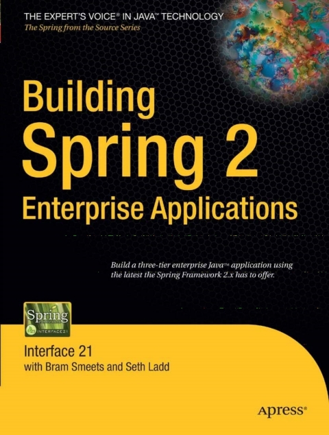 Cover image for book Building Spring 2 Enterprise Applications