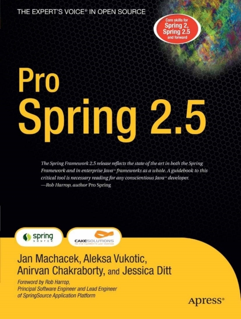 Cover image for book Pro Spring 2.5