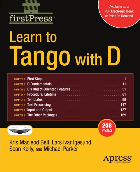 Cover image for book Learn to Tango with D