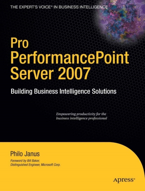 Cover image for book Pro PerformancePoint Server 2007