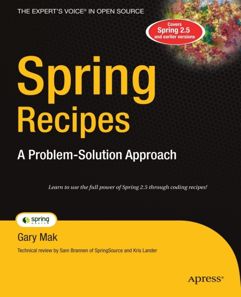 Cover image for book Spring Recipes
