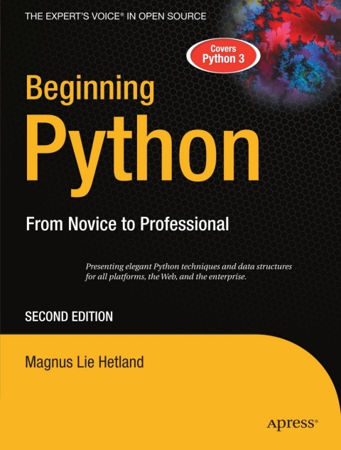 Cover image for book Beginning Python