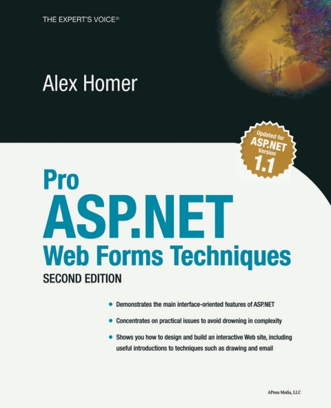 Cover image for book Pro ASP.NET Web Forms Techniques