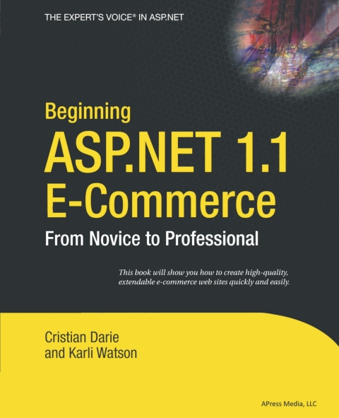 Cover image for book Beginning ASP.NET 1.1 E-Commerce