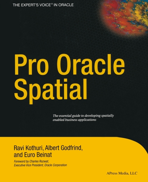 Cover image for book Pro Oracle Spatial