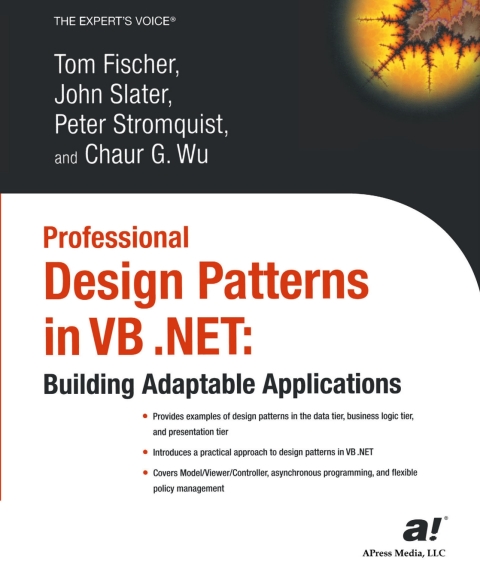 Cover image for book Professional Design Patterns in VB .NET