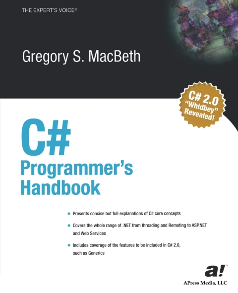 Cover image for book C# Programmer's Handbook