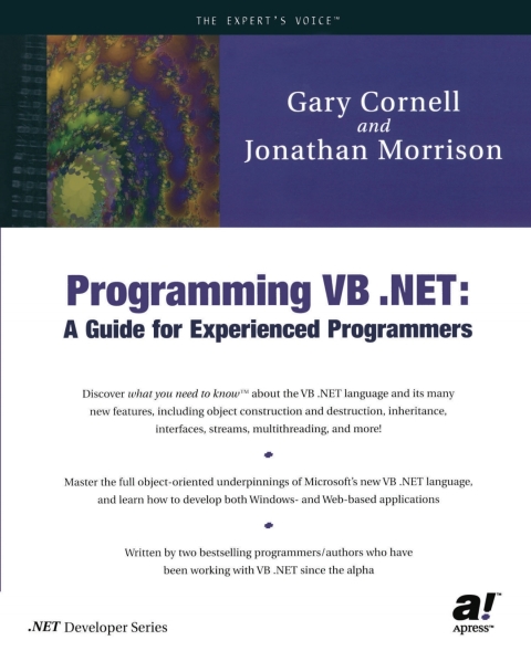 Cover image for book Programming VB .NET