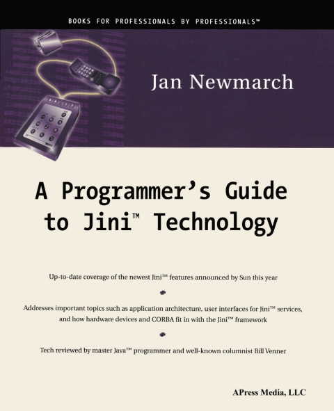 Cover image for book A Programmer's Guide to Jini Technology