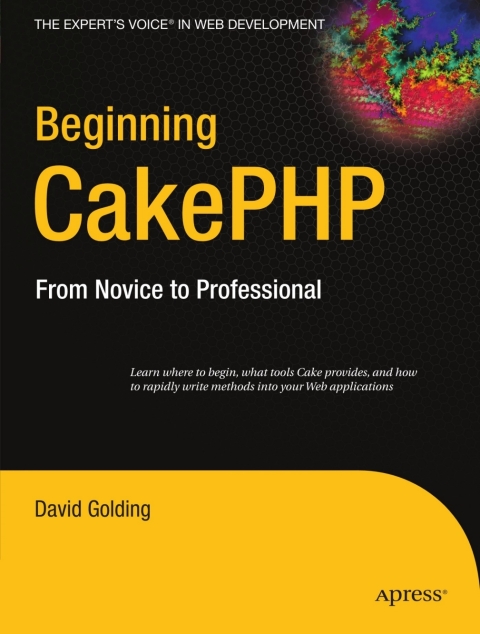 Cover image for book Beginning CakePHP