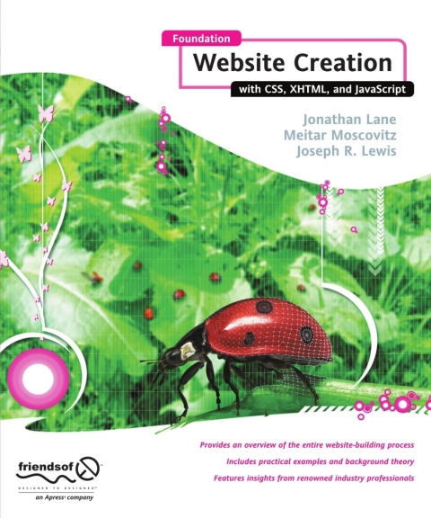 Cover image for book Foundation Website Creation with CSS, XHTML, and JavaScript