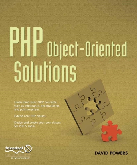 Cover image for book PHP Object-Oriented Solutions