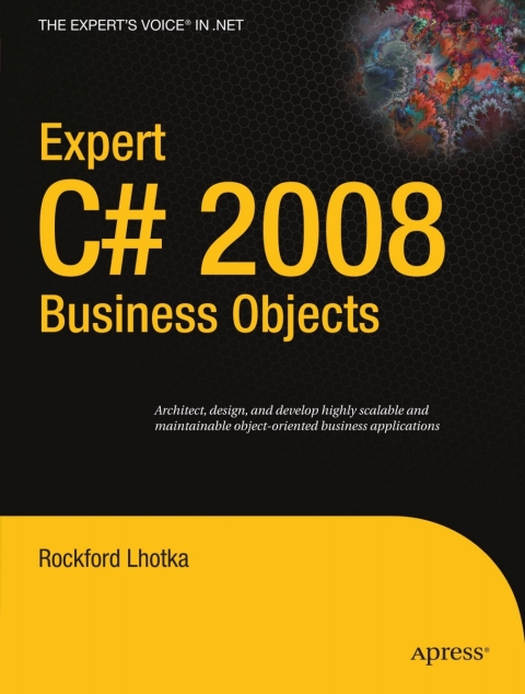 Cover image for book Expert C# 2008 Business Objects