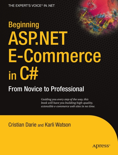 Cover image for book Beginning ASP.NET E-Commerce in C#