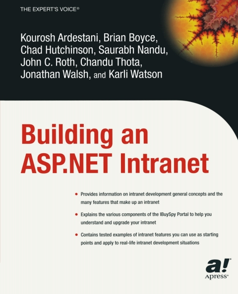 Cover image for book Building an ASP.NET Intranet