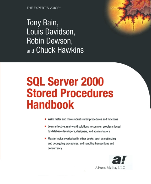 SQL Server 2000 Stored Procedures Handbook 