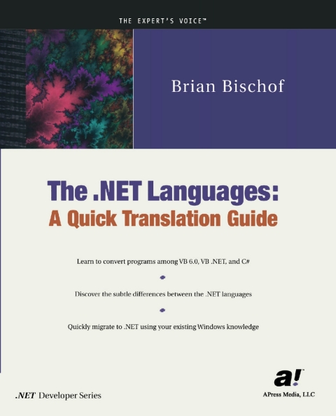 Cover image for book The .NET Languages