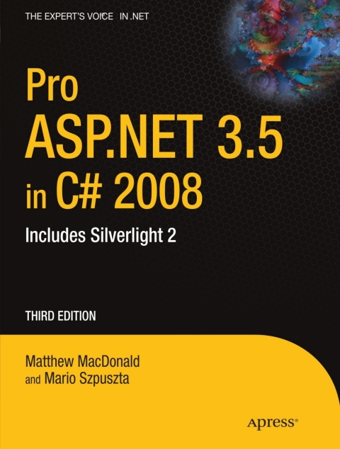 Cover image for book Pro ASP.NET 3.5 in C# 2008