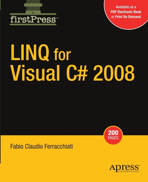 Cover image for book LINQ for Visual C# 2008