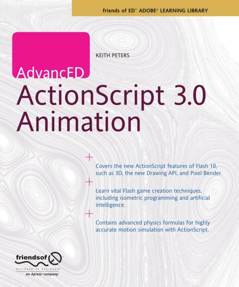 Cover image for book AdvancED ActionScript 3.0 Animation