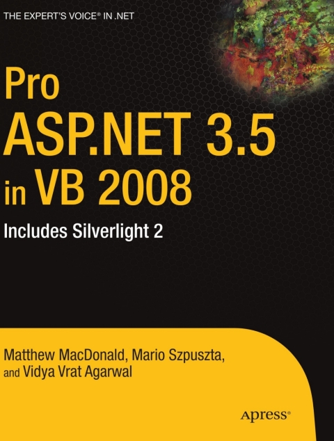 Cover image for book Pro ASP.NET 3.5 in VB 2008