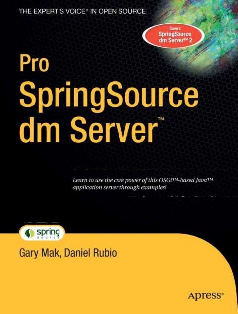 Cover image for book Pro SpringSource dm Server