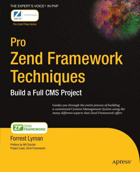 Cover image for book Pro Zend Framework Techniques