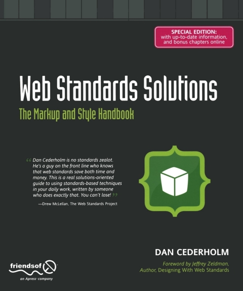 Cover image for book Web Standards Solutions
