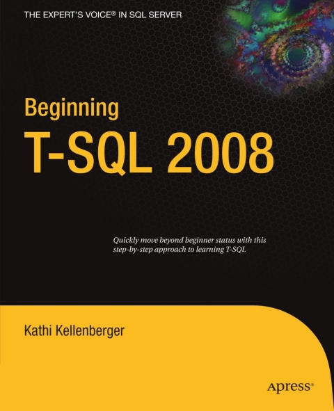 Cover image for book Beginning T-SQL 2008