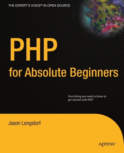 Cover image for book PHP for Absolute Beginners