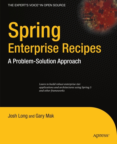 Cover image for book Spring Enterprise Recipes