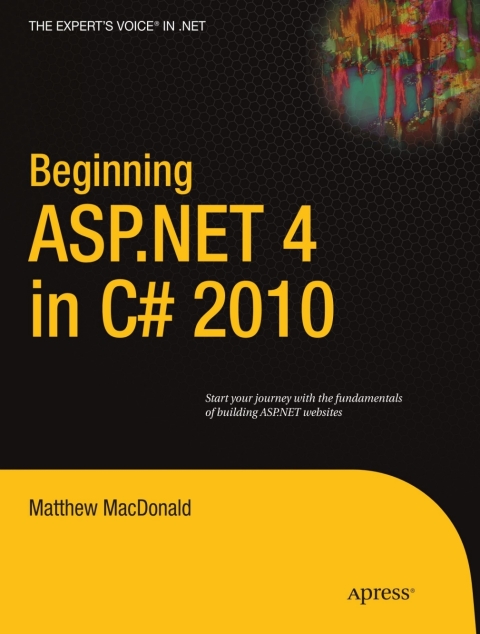 Cover image for book Beginning ASP.NET 4 in C# 2010