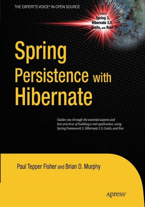 Cover image for book Spring Persistence with Hibernate
