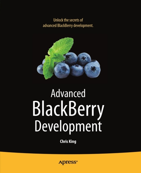 Cover image for book Advanced BlackBerry Development