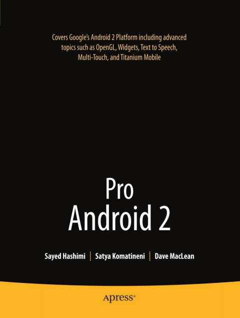Cover image for book Pro Android 2
