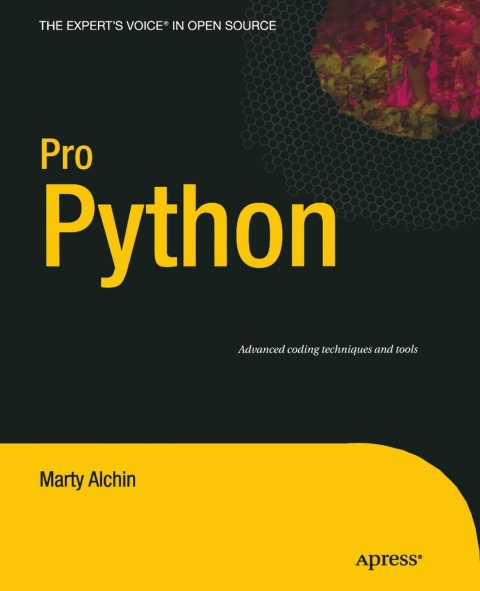 Cover image for book Pro Python