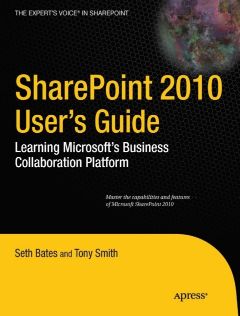 Cover image for book SharePoint 2010 User's Guide