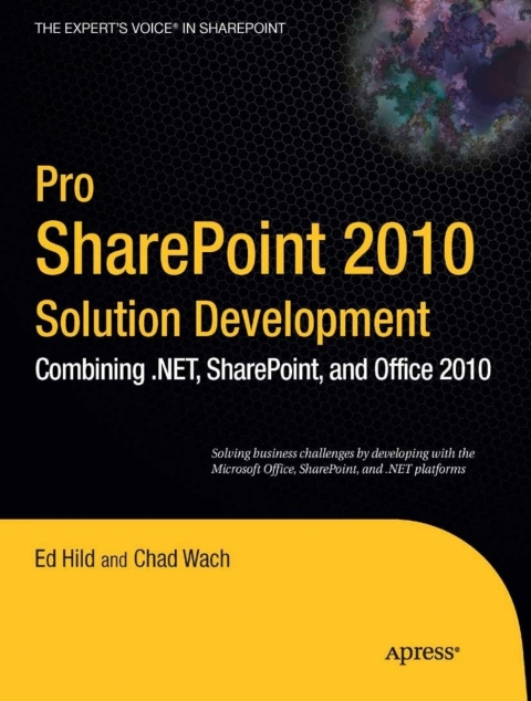 Cover image for book Pro SharePoint 2010 Solution Development