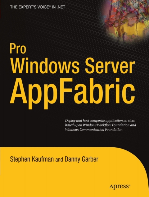 Cover image for book Pro Windows Server AppFabric
