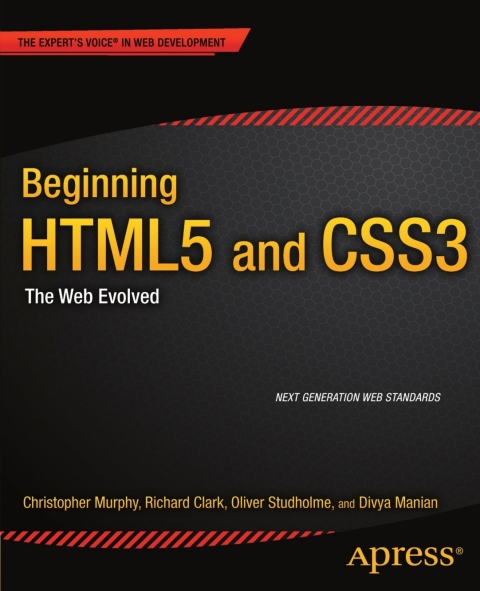 Cover image for book Beginning HTML5 and CSS3