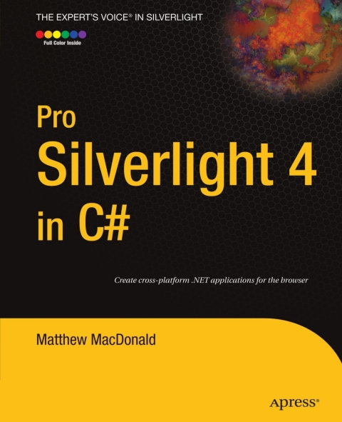 Cover image for book Pro Silverlight 4 in C#