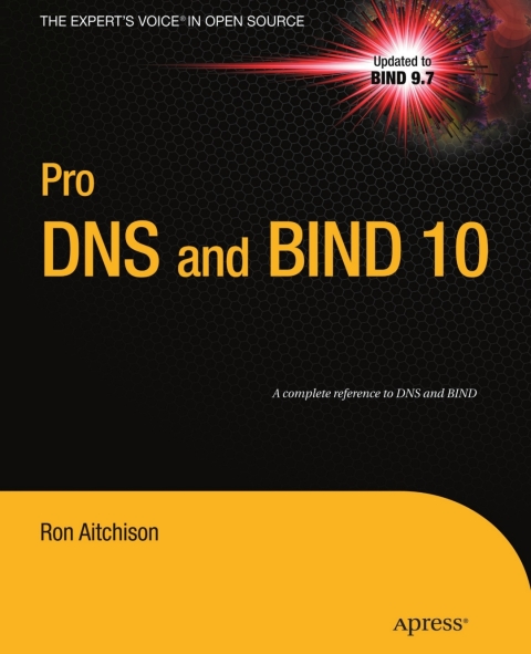 Cover image for book Pro DNS and BIND 10