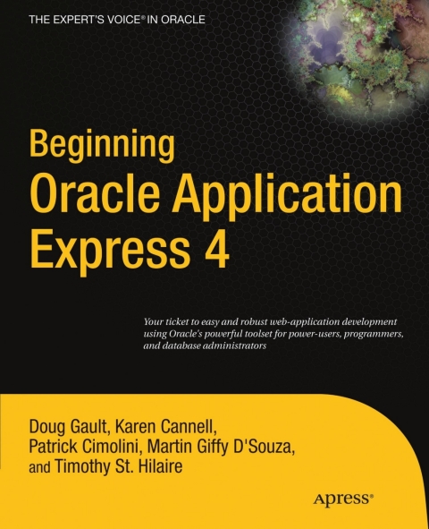 Cover image for book Beginning Oracle Application Express 4