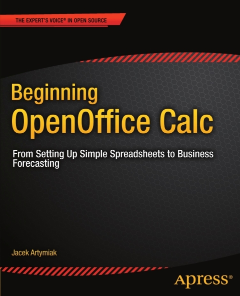 Cover image for book Beginning OpenOffice Calc