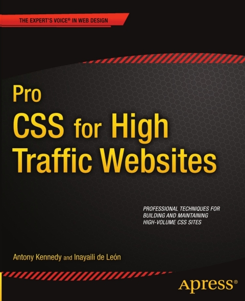 Cover image for book Pro CSS for High Traffic Websites