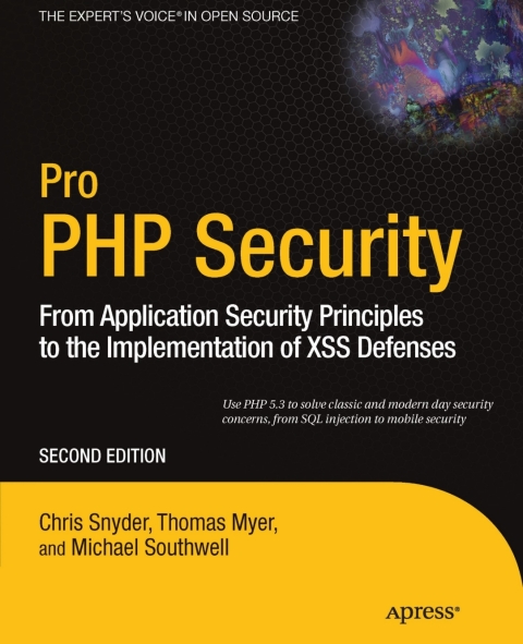 Pro PHP Security 