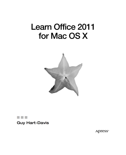 Cover image for book Learn Office 2011 for Mac OS X