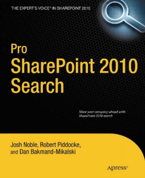 Cover image for book Pro SharePoint 2010 Search