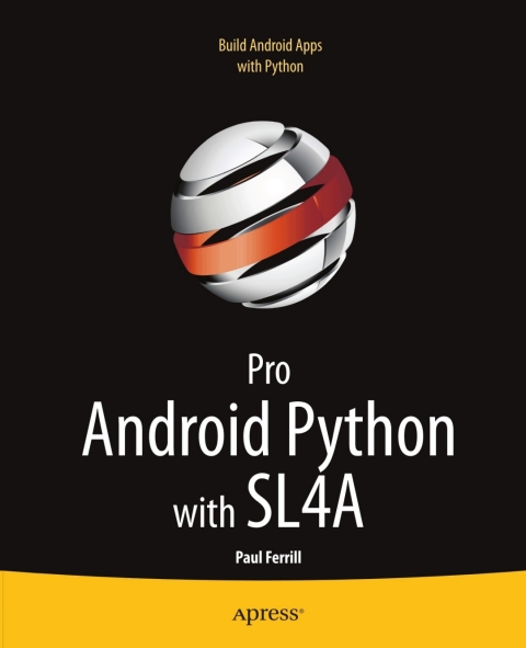 Cover image for book Pro Android Python with SL4A
