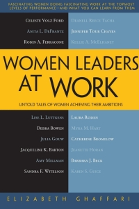 Cover image: Women Leaders at Work 9781430237297